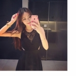 2015夏裝新款韓版連衣裙(黑色)